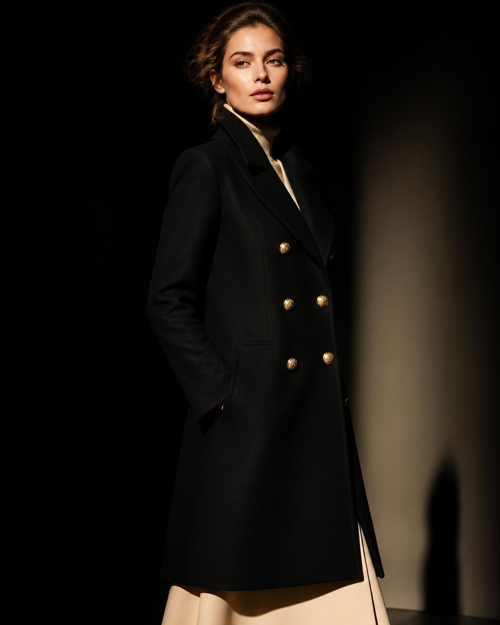 Sartoria Wool Overcoat — Outerwear by Vintage Society